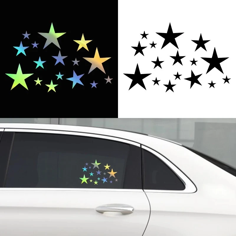 Stiker mobil bintang decal vinyl