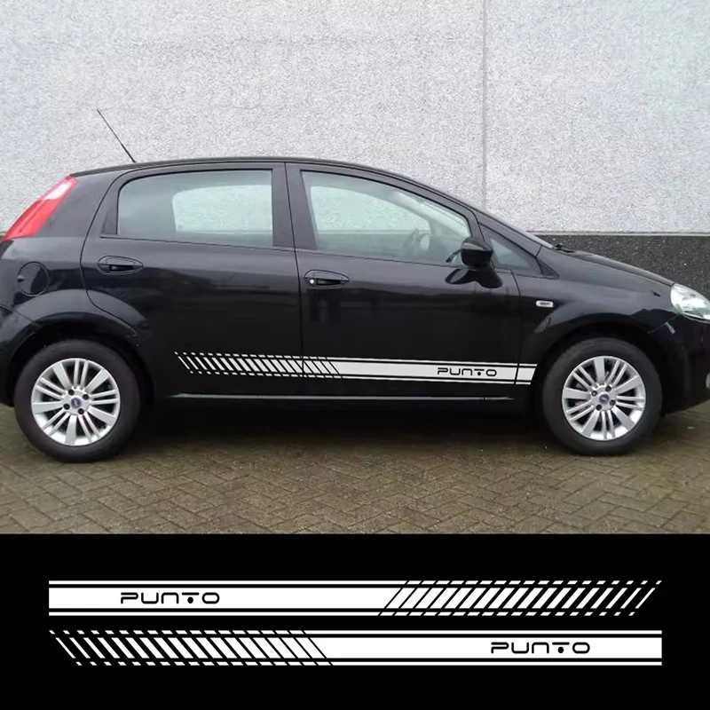 Vinyl Film Decals For FIAT Punto