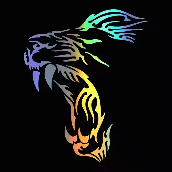 Waterproof LION Funny Vinyl Decal